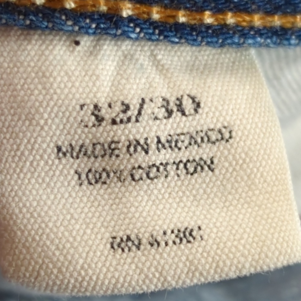 Polo Ralph Lauren Jean Shorts Mens 32 Blue Light Wash Vintage 67 Cut Off Jorts - Picture 12 of 15